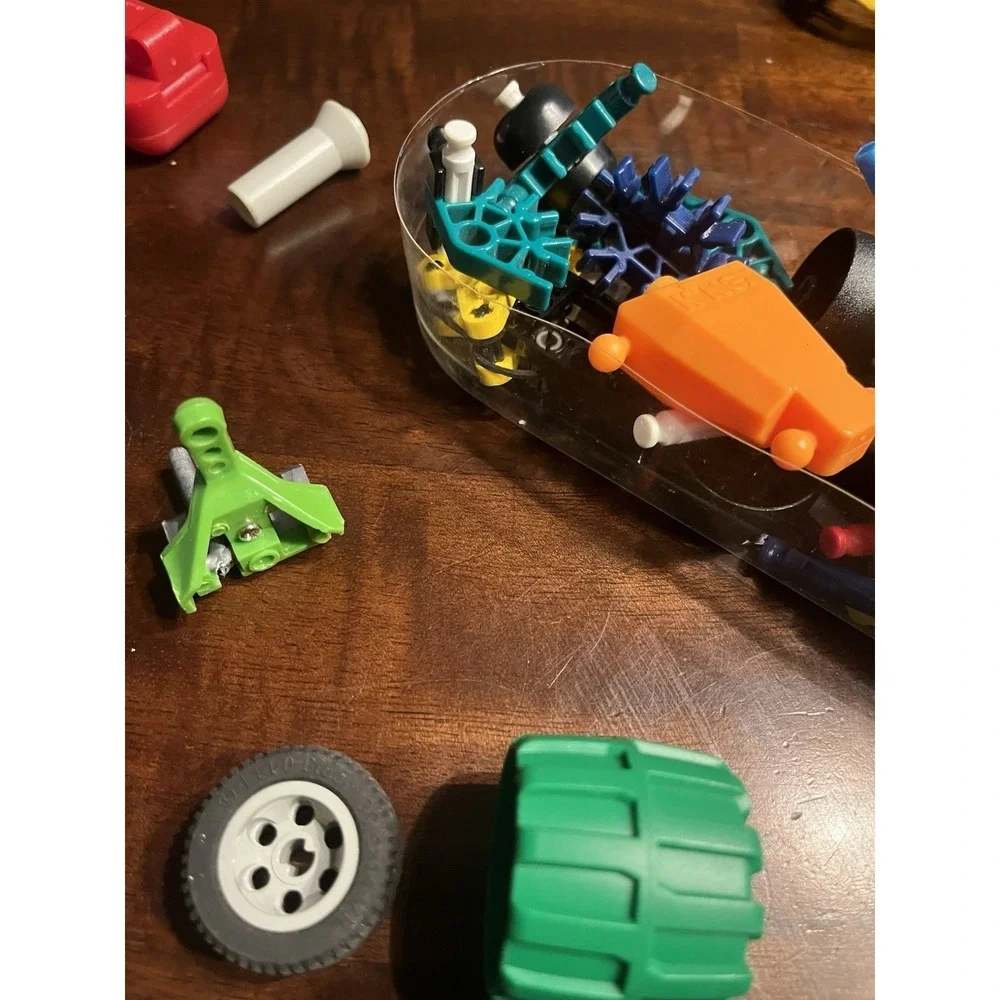 Knex Motorized Vehicle Building Lot Clear‎ Motor Red Remote Wheels Treads Bulk
